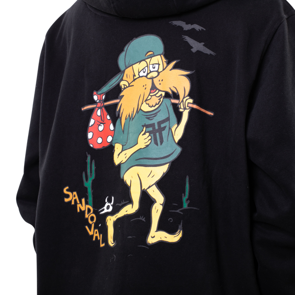 Fallen The Wanderer Hoodie - Black/Yellow