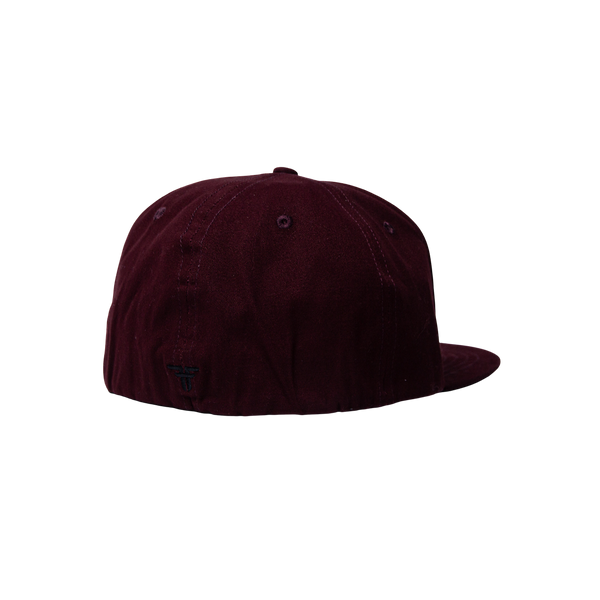 Fallen Trademark Elastic Flat Wine/Fog