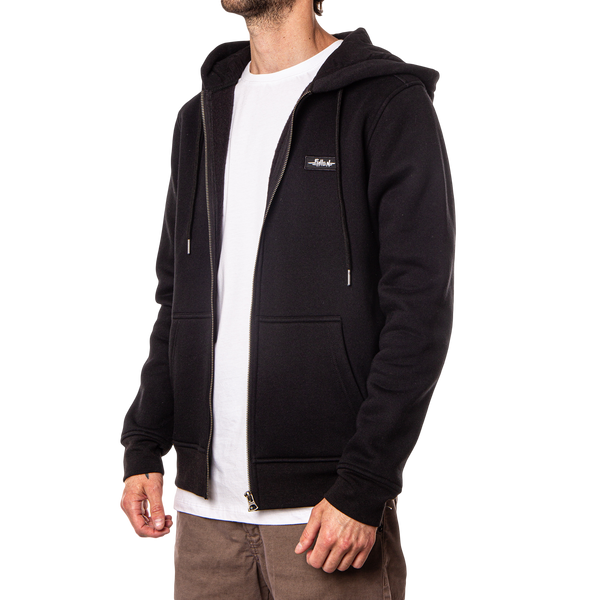 Fallen Tradition Zip Hoodie Black/White II