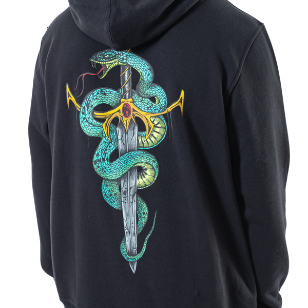 Fallen Venom Hoodie - Black/Green