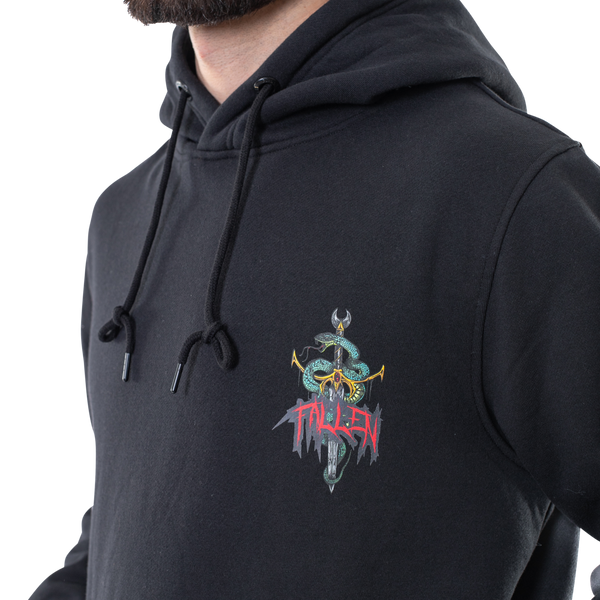 Fallen Venom Hoodie - Black/Green