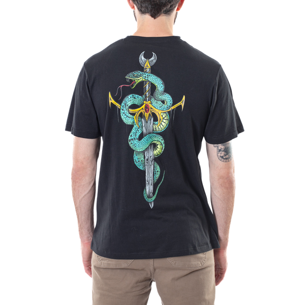 Fallen Venom Tee - Black/Green