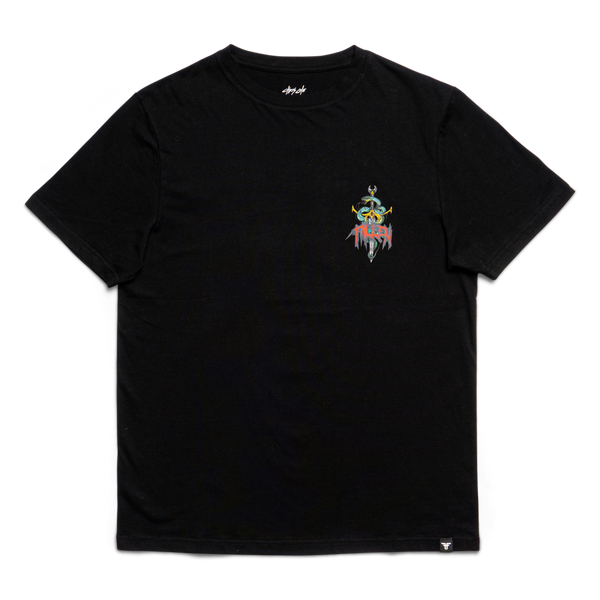 fallen Venom Tee - Black/Green