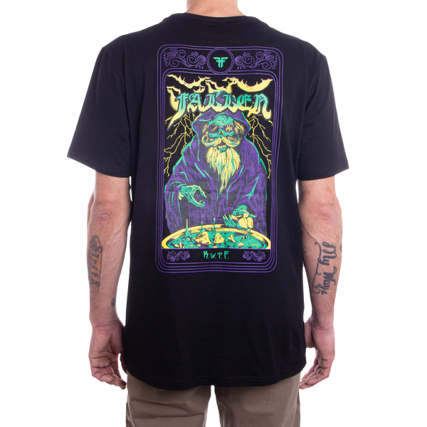 Fallen Wizard Tee Black/Purple
