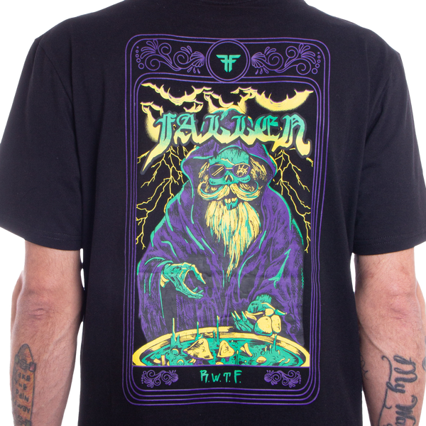 Fallen Wizard Tee Black/Purple