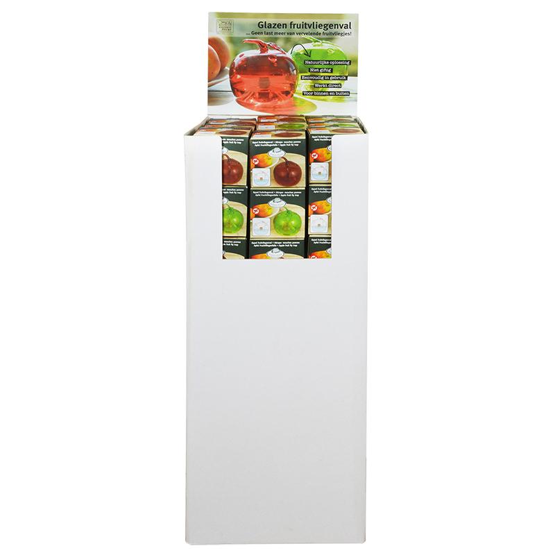 fallen fruits APPLE SHAPED FRUIT FLY TRAP ASSORTED(72 X EG23)