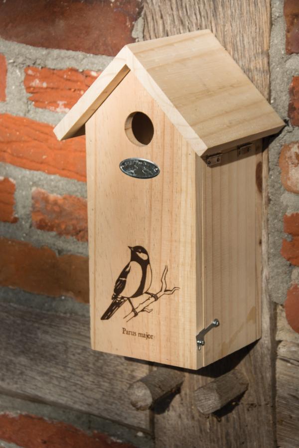 Fallen Fruits BIRD HOUSE GREAT TIT SILHOUETTE FSC 100%