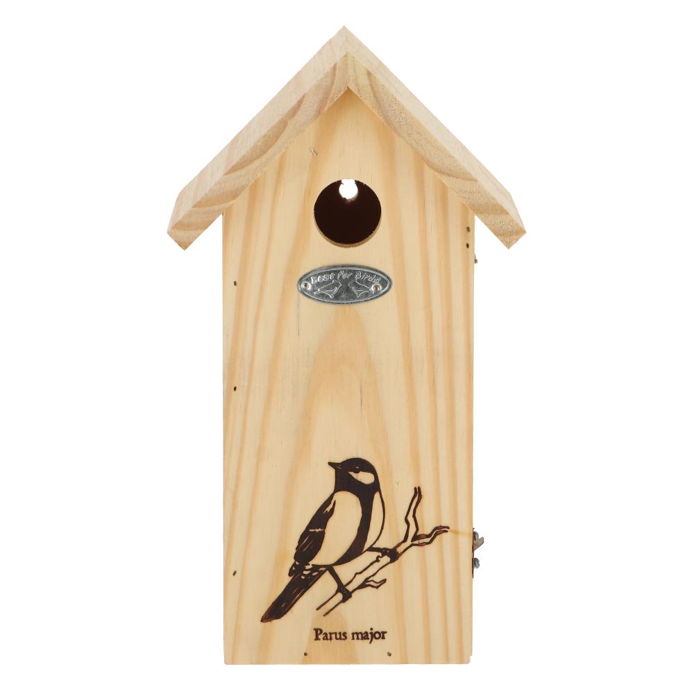 fallen fruits BIRD HOUSE GREAT TIT SILHOUETTE FSC 100%