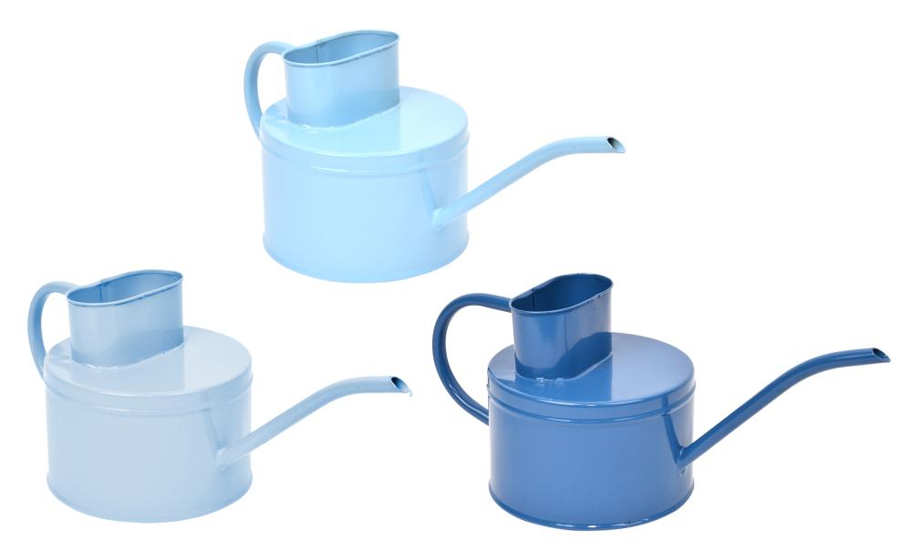 fallen fruits BLUE INDOOR COLD FRAME WATERING CAN (ASSORTED COLOURS)