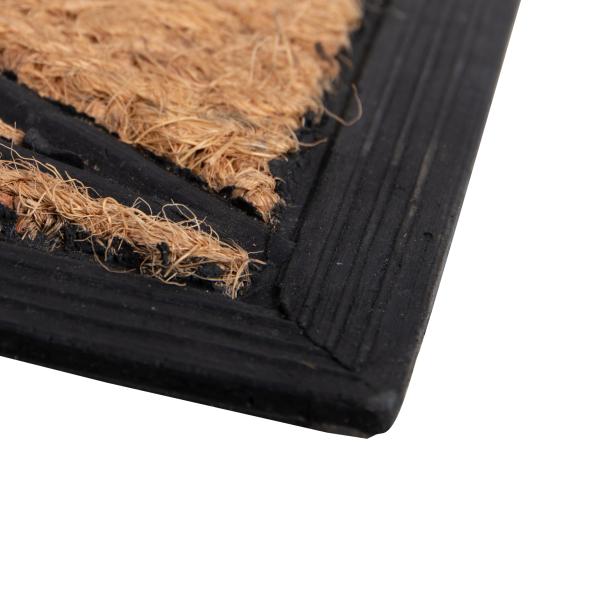 Fallen Fruits BEE PRINT RUBBER DOORMAT/COCOS