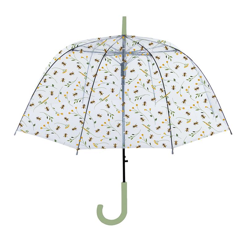 fallen fruits BEE PRINT TRANSPARENT UMBRELLA