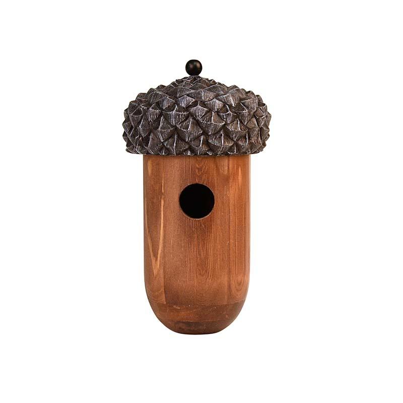 fallen fruits BIRD HOUSE ACORN WREN FSC 100%