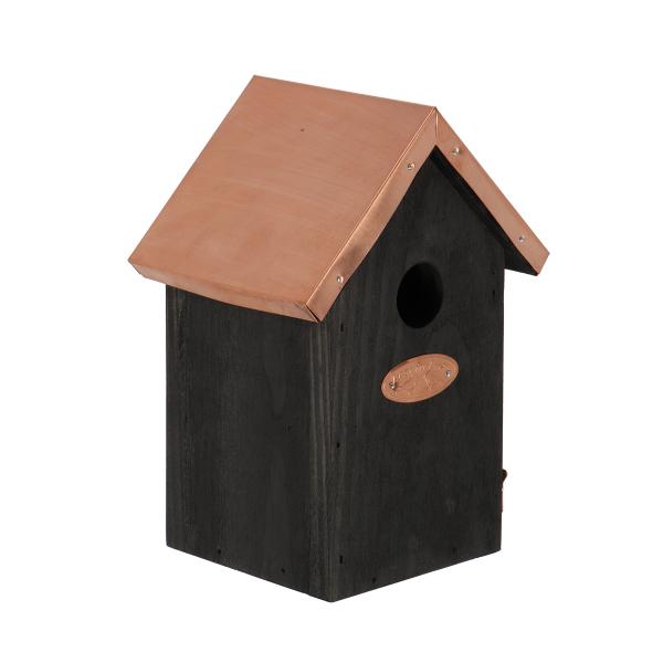 Fallen Fruits BIRD HOUSE BLACK COPPER WINTER WREN