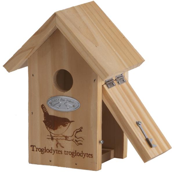 Fallen Fruits BIRD HOUSE WREN SILHOUETTE FSC 100%