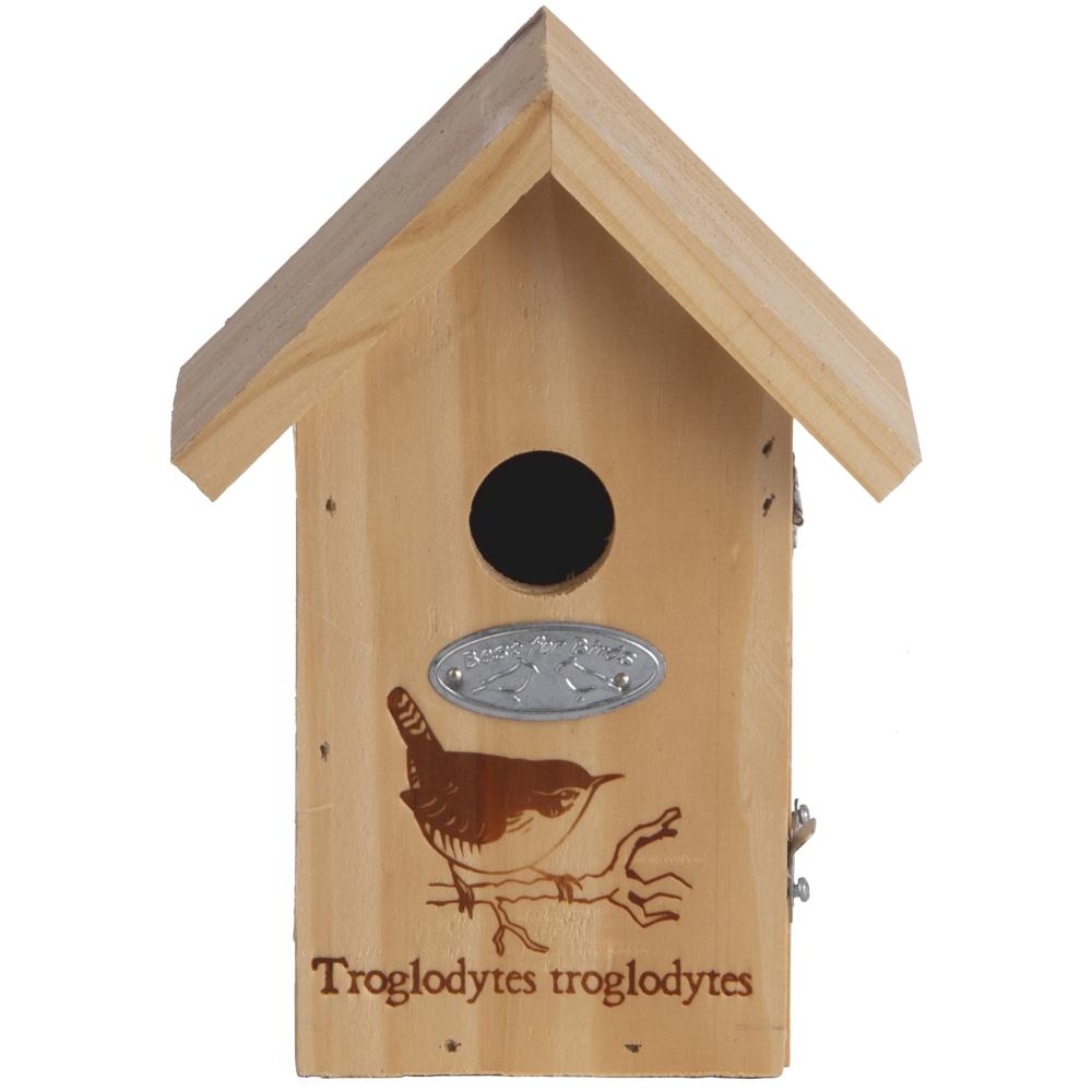fallen fruits BIRD HOUSE WREN SILHOUETTE FSC 100%