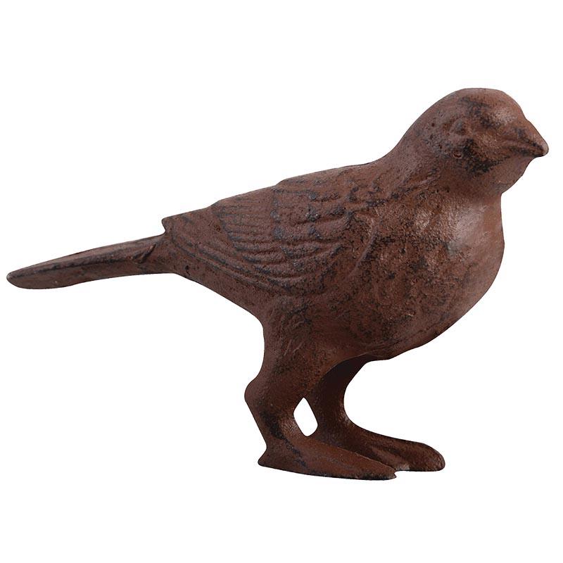 fallen fruits CAST IRON BIRD STANDING