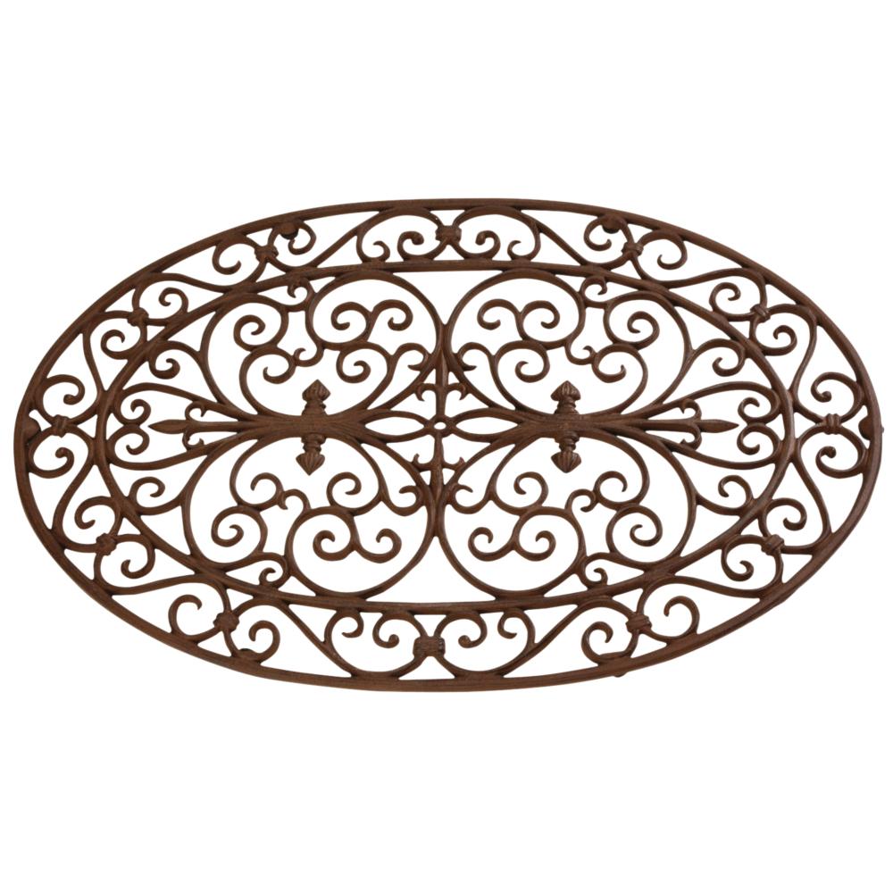 fallen fruits CAST IRON DOORMAT (OVAL)