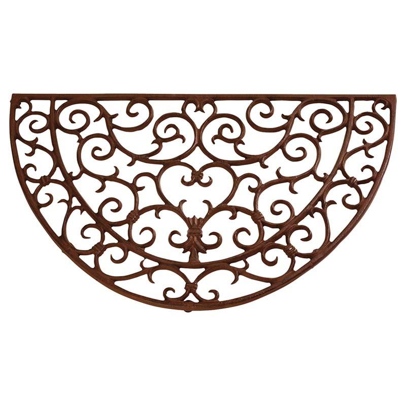 fallen fruits CAST IRON HALF ROUND DOORMAT