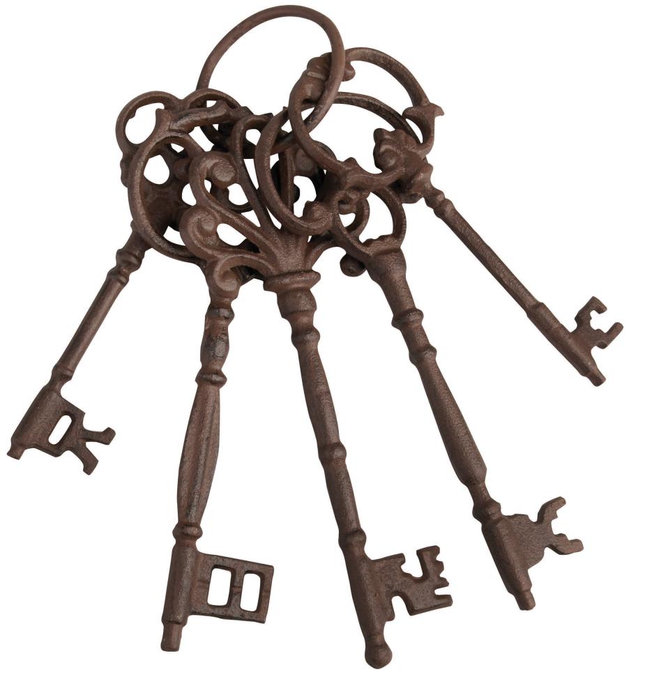 fallen fruits CAST IRON KEYS (LARGE)
