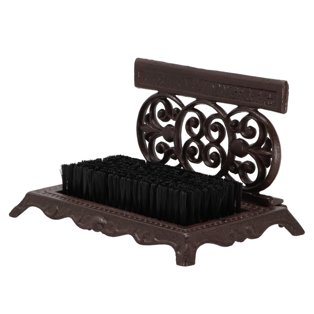 fallen fruits CAST IRON SHOE SCRAPER & BRUSH