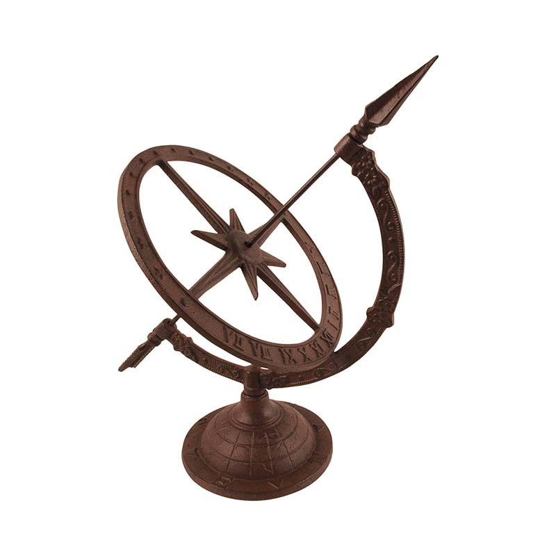 fallen fruits CAST IRON SUNDIAL (SMALL)