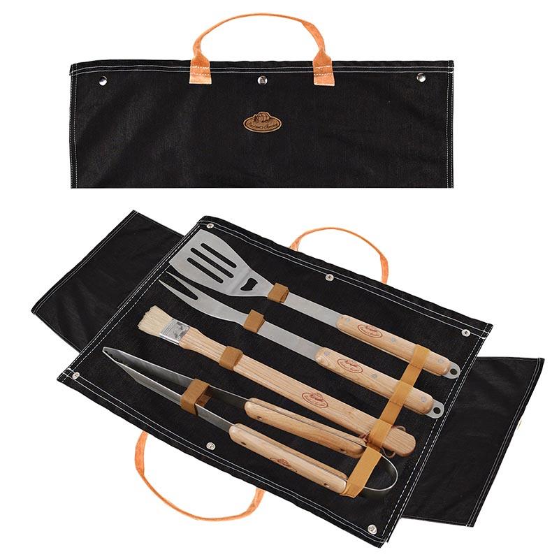 fallen fruits DENIM BBQ TOOL SET