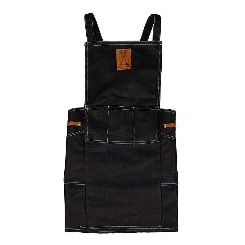 fallen fruits DENIM CROSS BACK GARDEN APRON