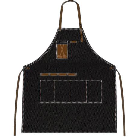 fallen fruits DENIM GARDEN APRON