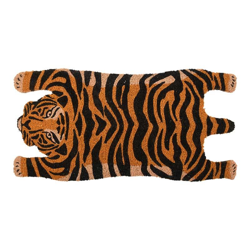 fallen fruits DOORMAT COIR TIGER SHAPE