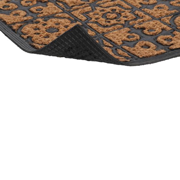Fallen Fruits DOORMAT RUBBER COIR TILE PATTERN (L)