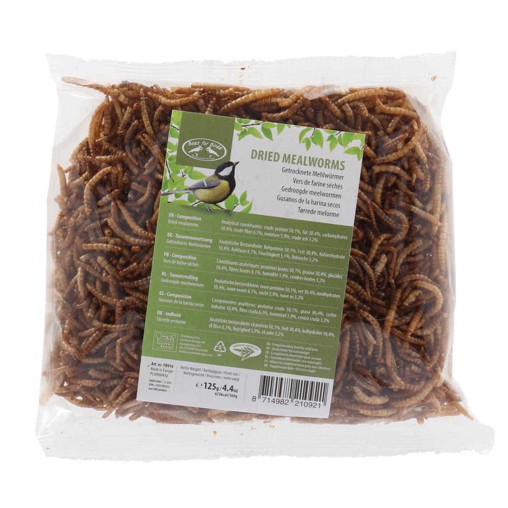 fallen fruits DRIED MEALWORMS 125G