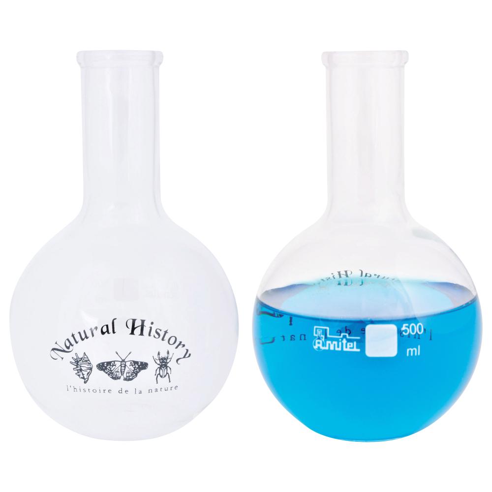 fallen fruits FLAT BOTTOM FLASK (500ml)