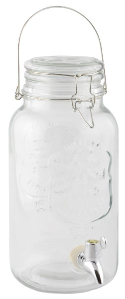 fallen fruits FLIP TOP JUICE DISPENSER WITH HANDLE