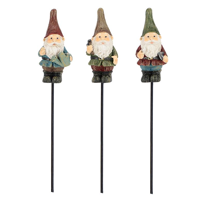 fallen fruits FLOWERPOT GARDEN STAKE GNOME (ASS)