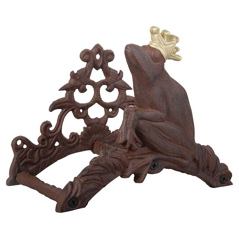 fallen fruits FROG KING HOSE HOLDER (ANTIQUE RUST)