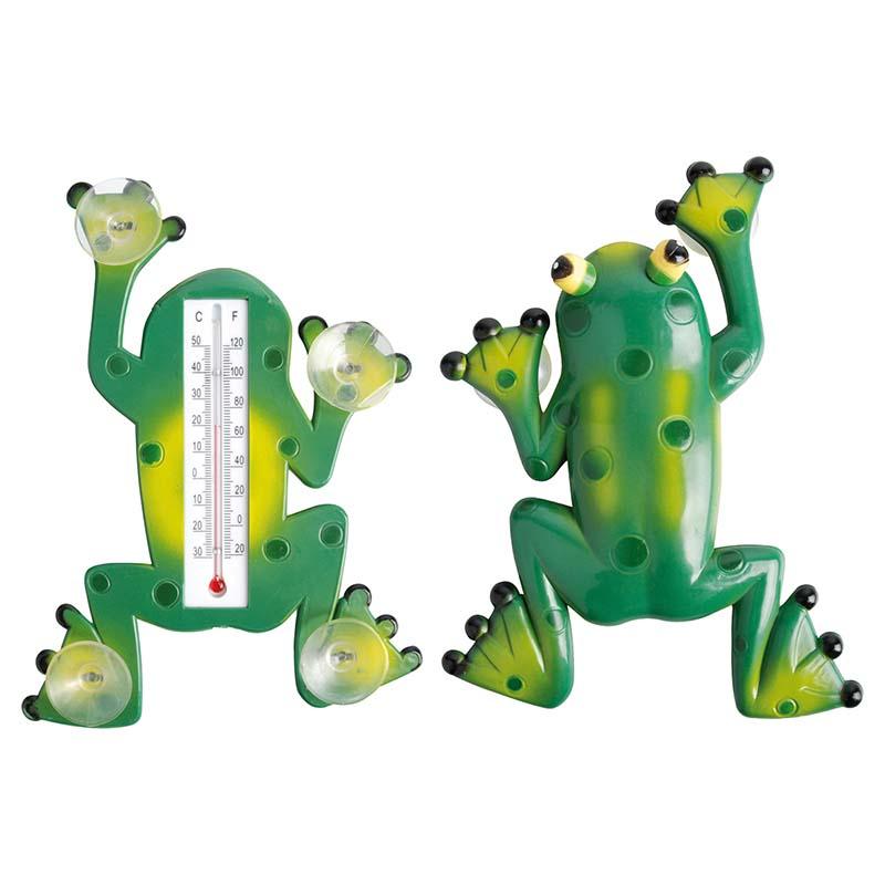 fallen fruits FROG WINDOW THERMOMETER