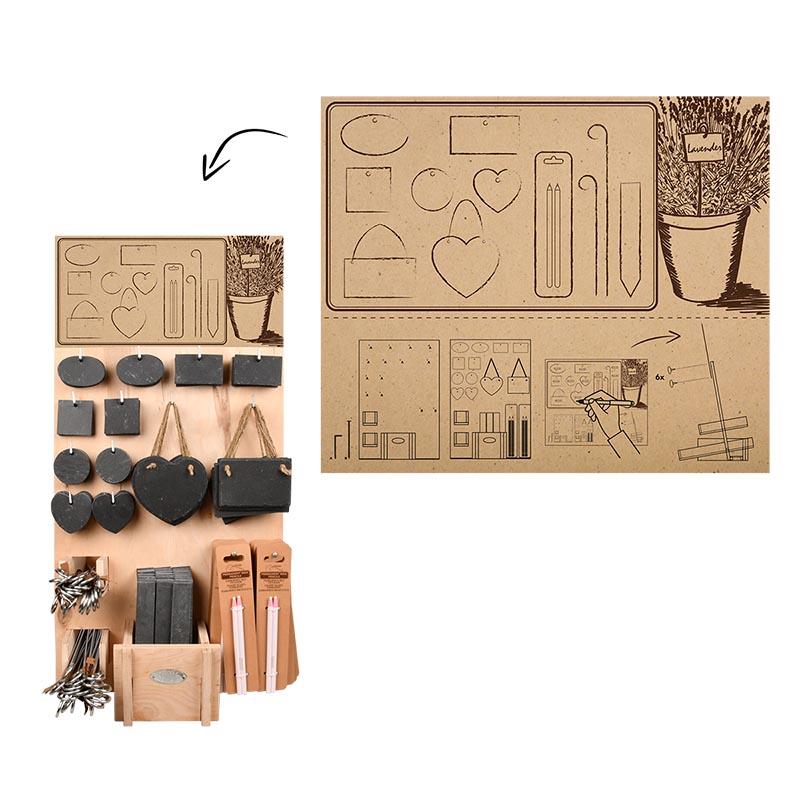 fallen fruits FULL DISPLAY SLATE PLANT MARKERS