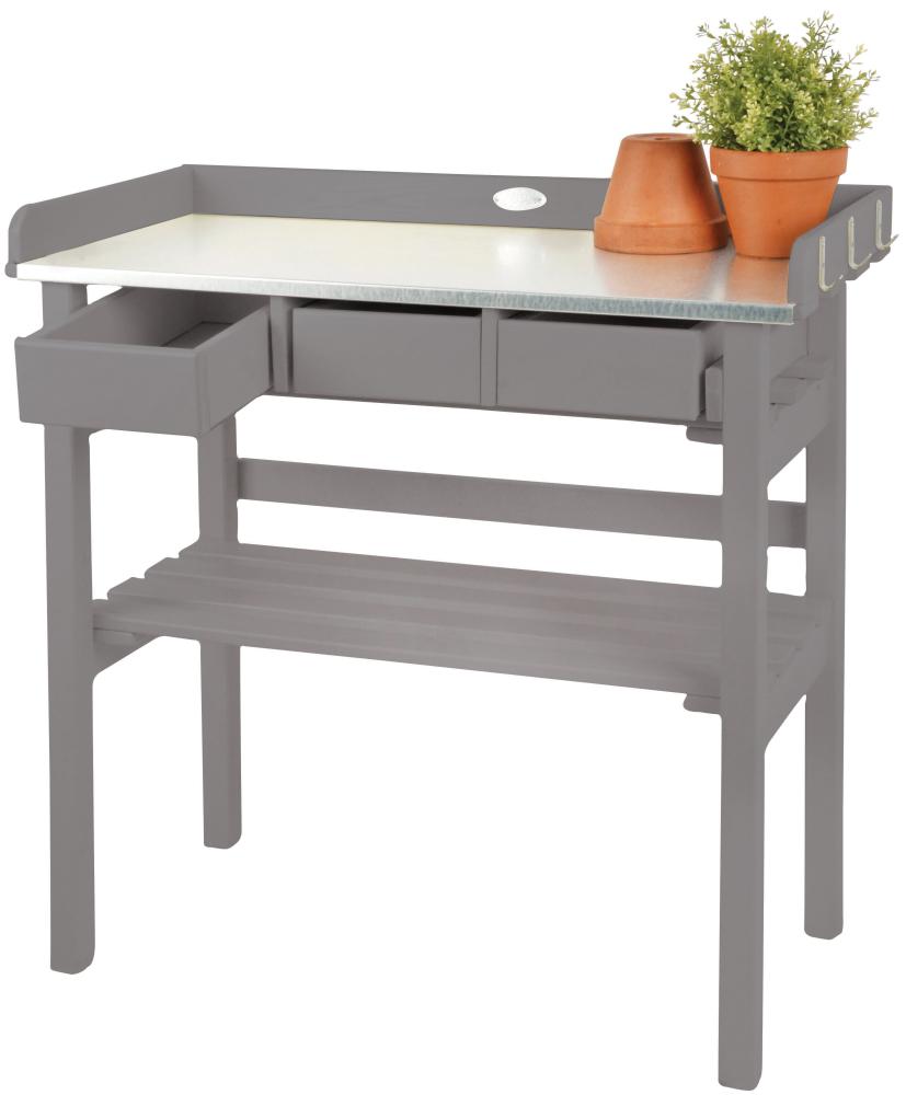 fallen fruits GARDEN WORK BENCH (GREY) FSC 100%