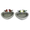 fallen fruits HEART SHAPED BIRD BATH