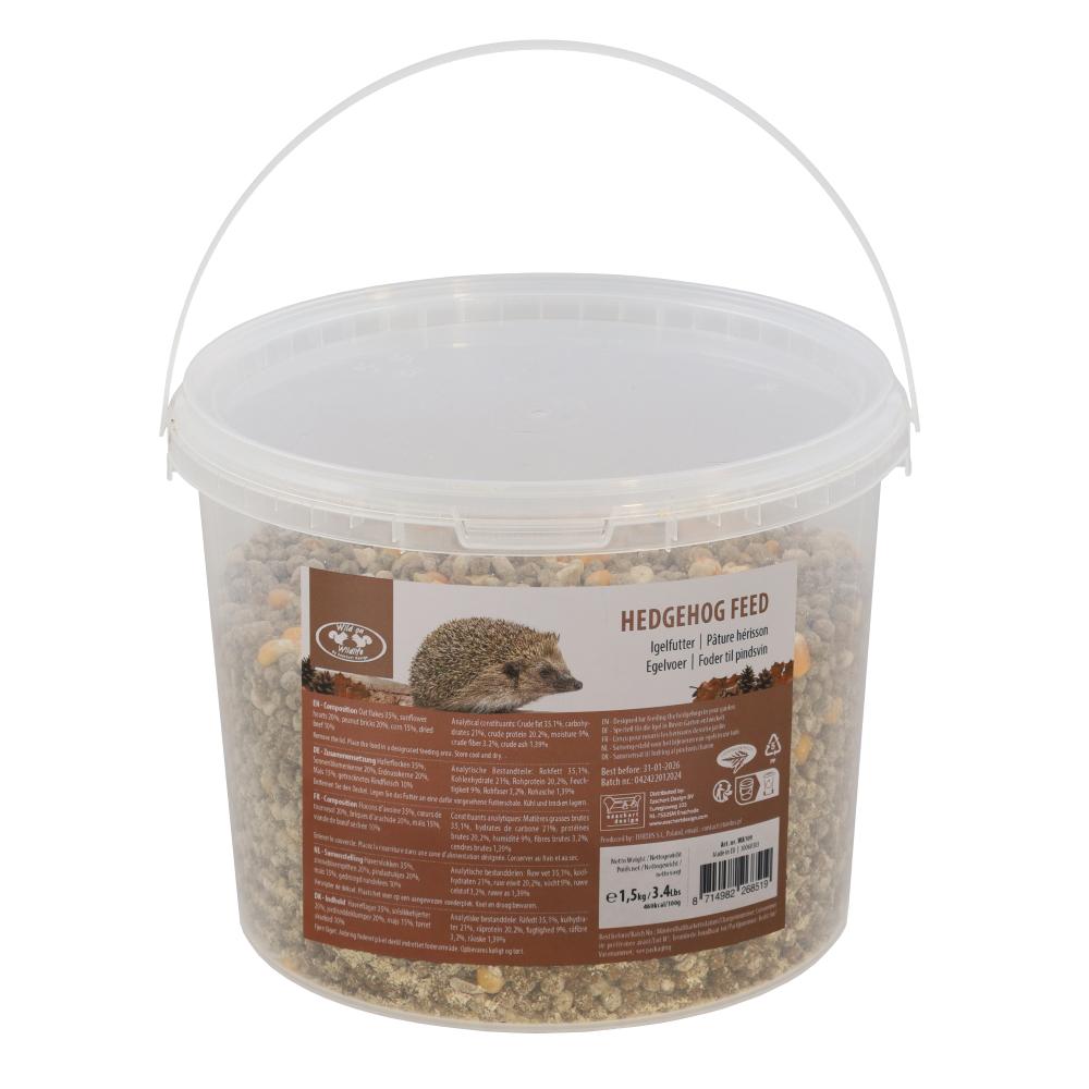 fallen fruits HEDGEHOG FOOD IN BUCKET 1 5KG