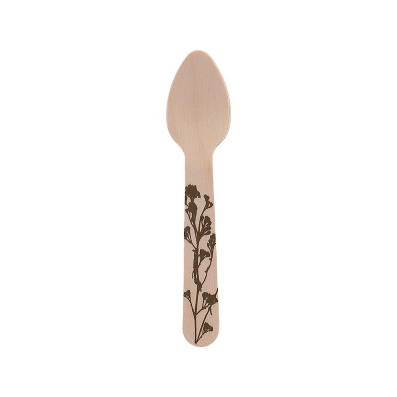 fallen fruits HERB WOODEN TEA SPOON SET/20 FSC 100%