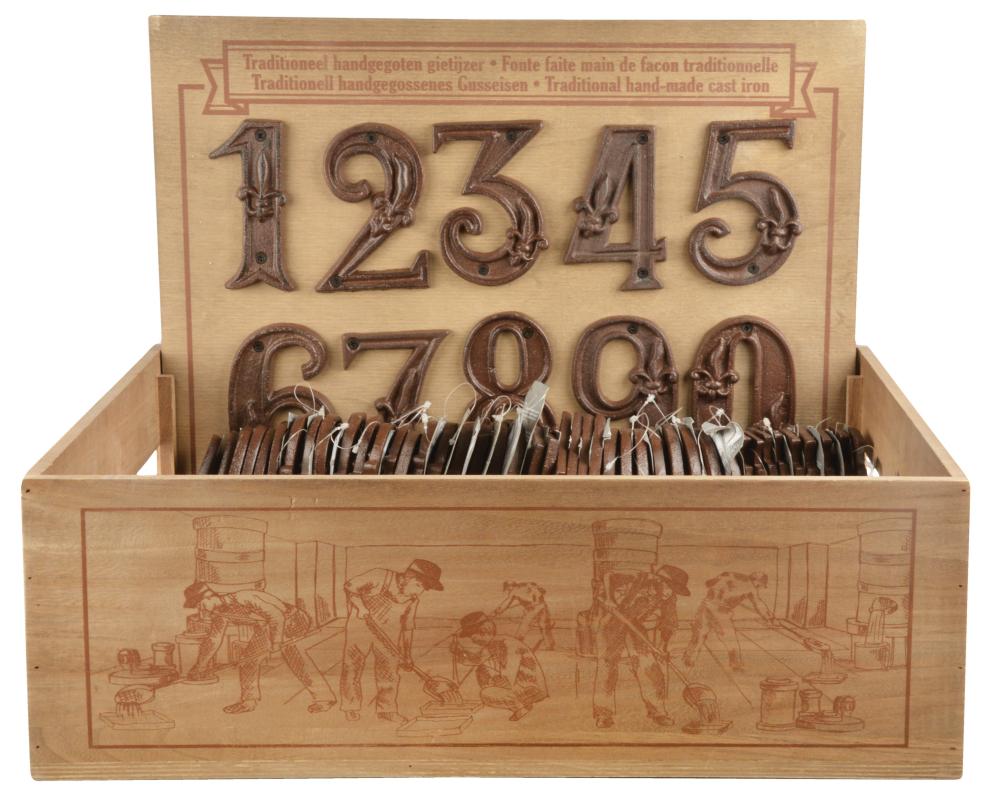 fallen fruits HOUSE NUMBER DISPLAY CRATE (100 PCS)