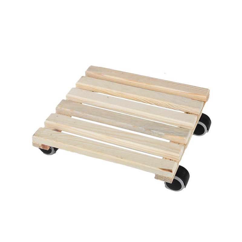 fallen fruits INDOOR PLANT TROLLEY WOOD SQUARE