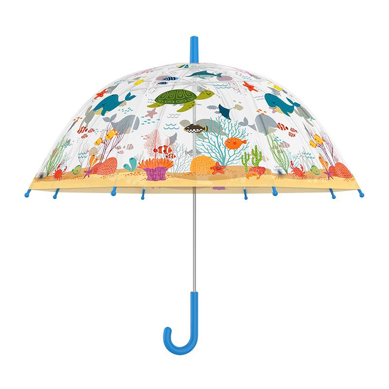 fallen fruits KIDS UMBRELLA TRANSPARENT SEALIFE