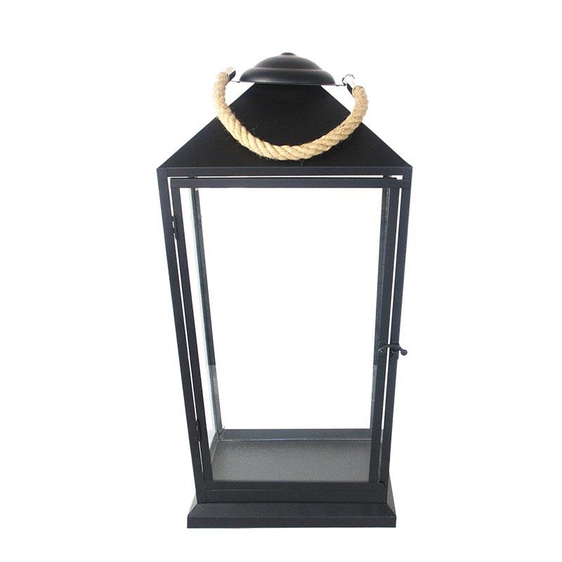 fallen fruits LANTERN BLACK WITH ROPE (L)