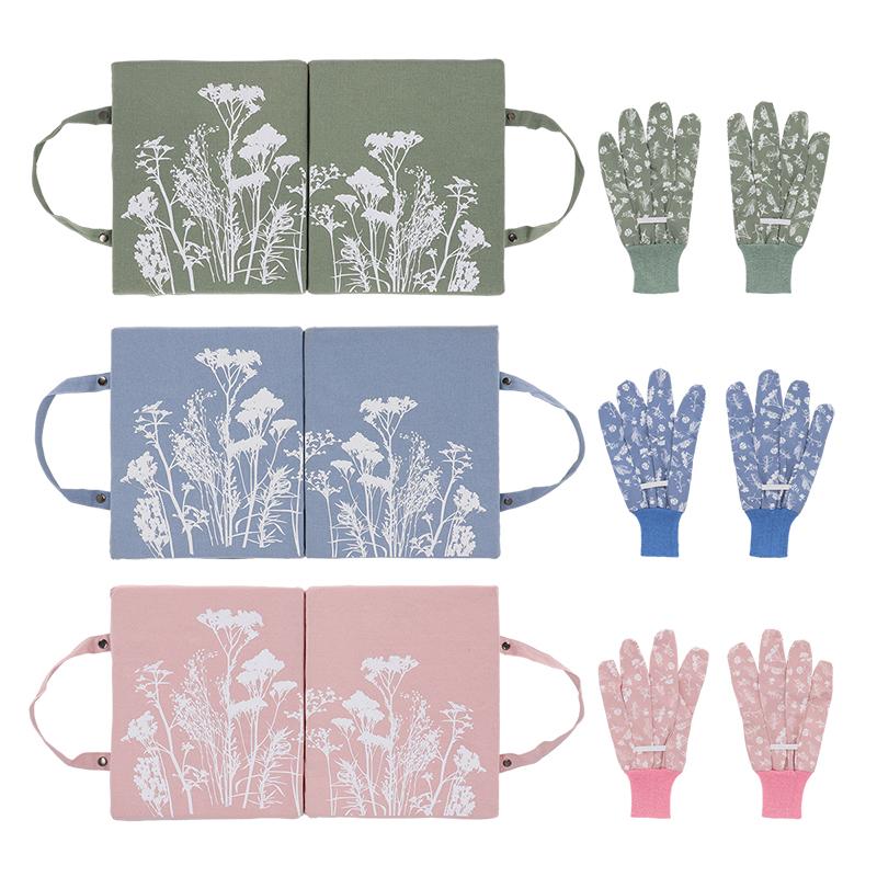 fallen fruits MEADOW HERBS KNEELER + GLOVES ASS