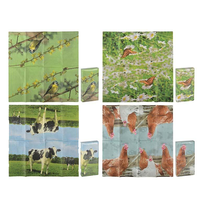 fallen fruits NATURE PRINT TISSUES ASSORTED