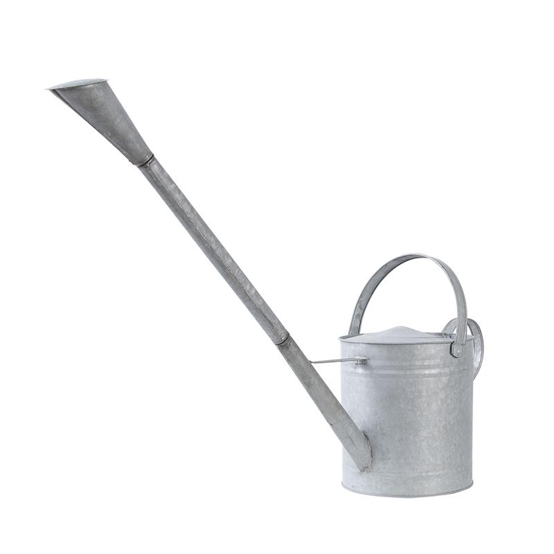 fallen fruits OLD ZINC WATERING CAN LONG SPOUT