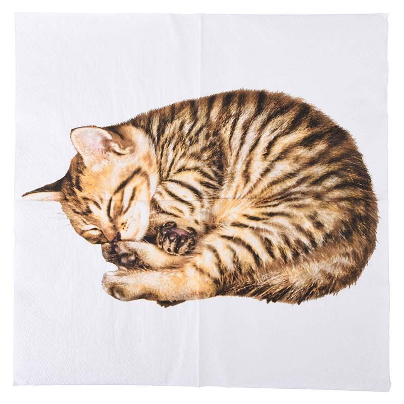 fallen fruits PAPER NAPKINS (KITTEN) FSC MIX CREDIT