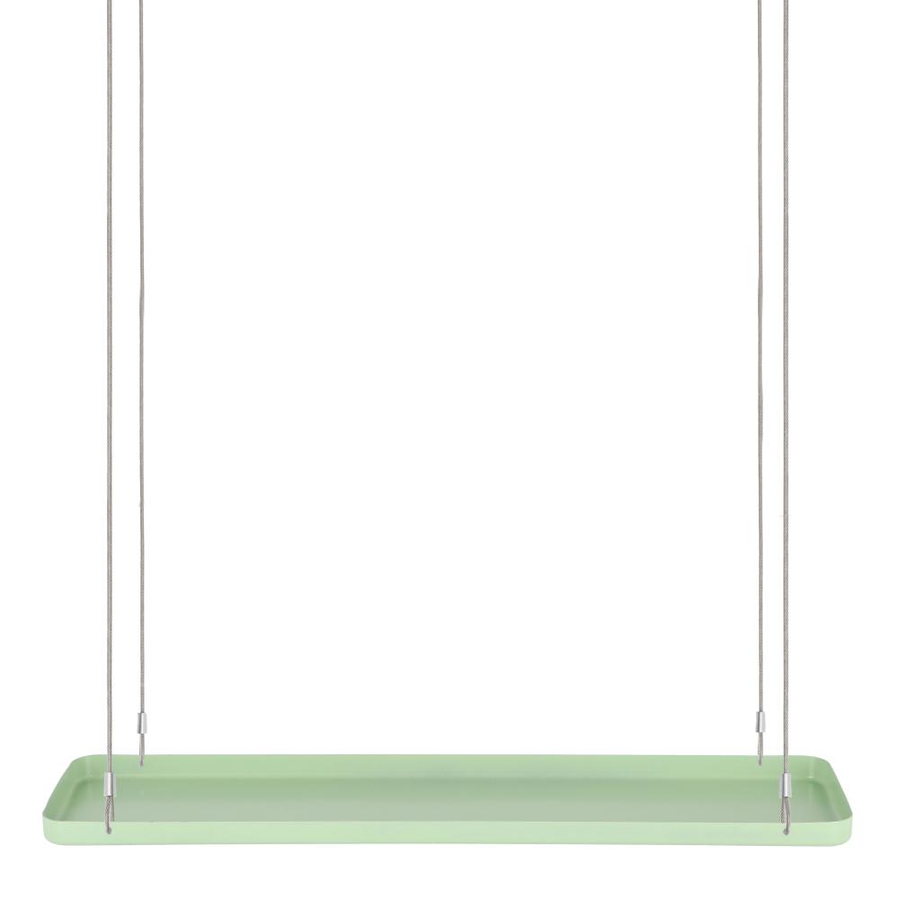 fallen fruits PLANT TRAY HANGING RECT GREEN L